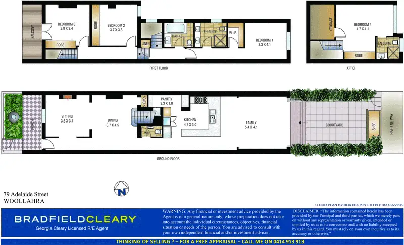 79 Adelaide Street, Woollahra Sold by Bradfield Badgerfox - image 1