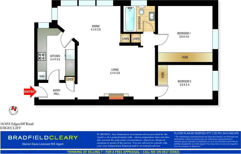 16/454 Edgecliff Road, Edgecliff Sold by Bradfield Badgerfox - image 1