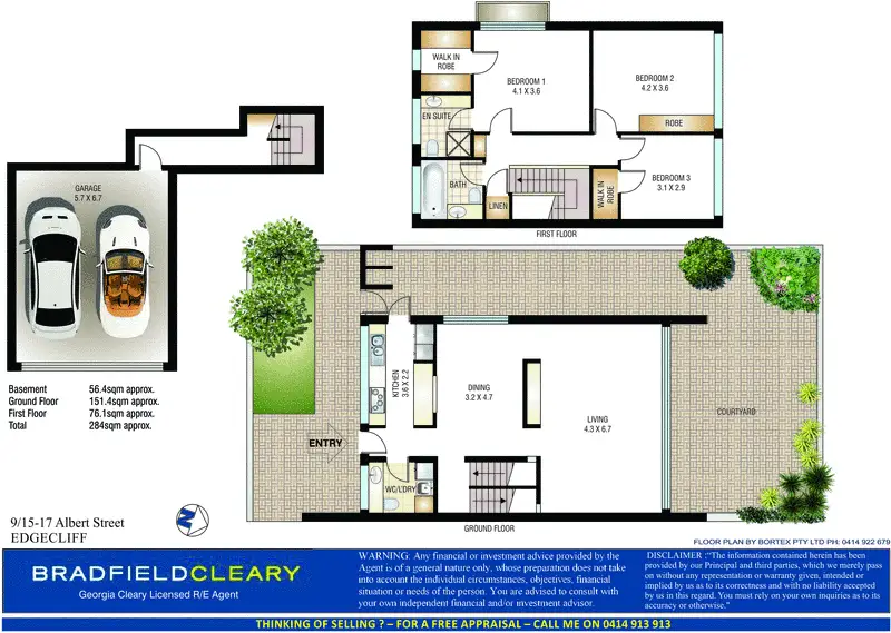 9/17 Albert Street, Edgecliff Sold by Bradfield Badgerfox - image 1