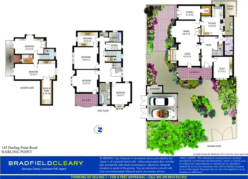 145 Darling Point Road, Darling Point Sold by Bradfield Badgerfox - image 1