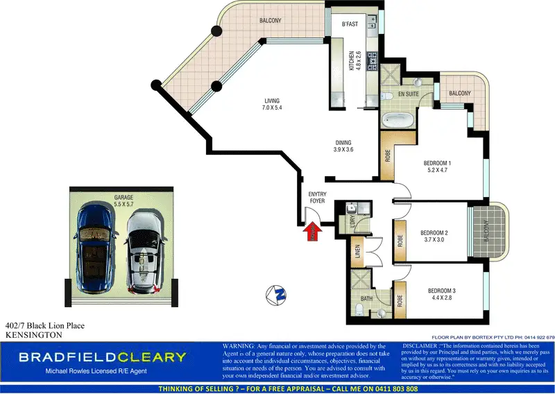 402/7 Black Lion Place, Kensington Sold by Bradfield Badgerfox - image 1