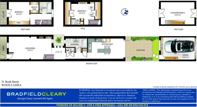31 Rush Street, Woollahra Sold by Bradfield Badgerfox - image 1