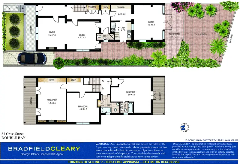 61 Cross Street, Double Bay Sold by Bradfield Badgerfox - image 1