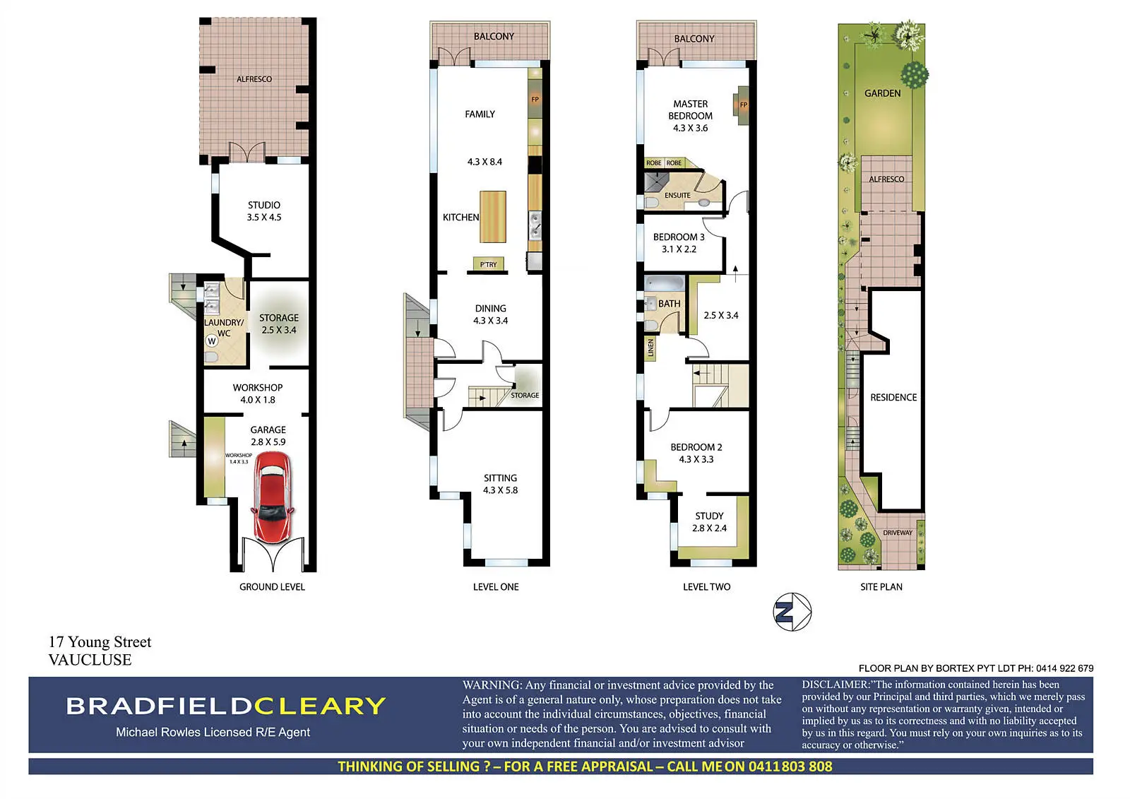 17 Young Street, Vaucluse Sold by Bradfield Badgerfox - image 1