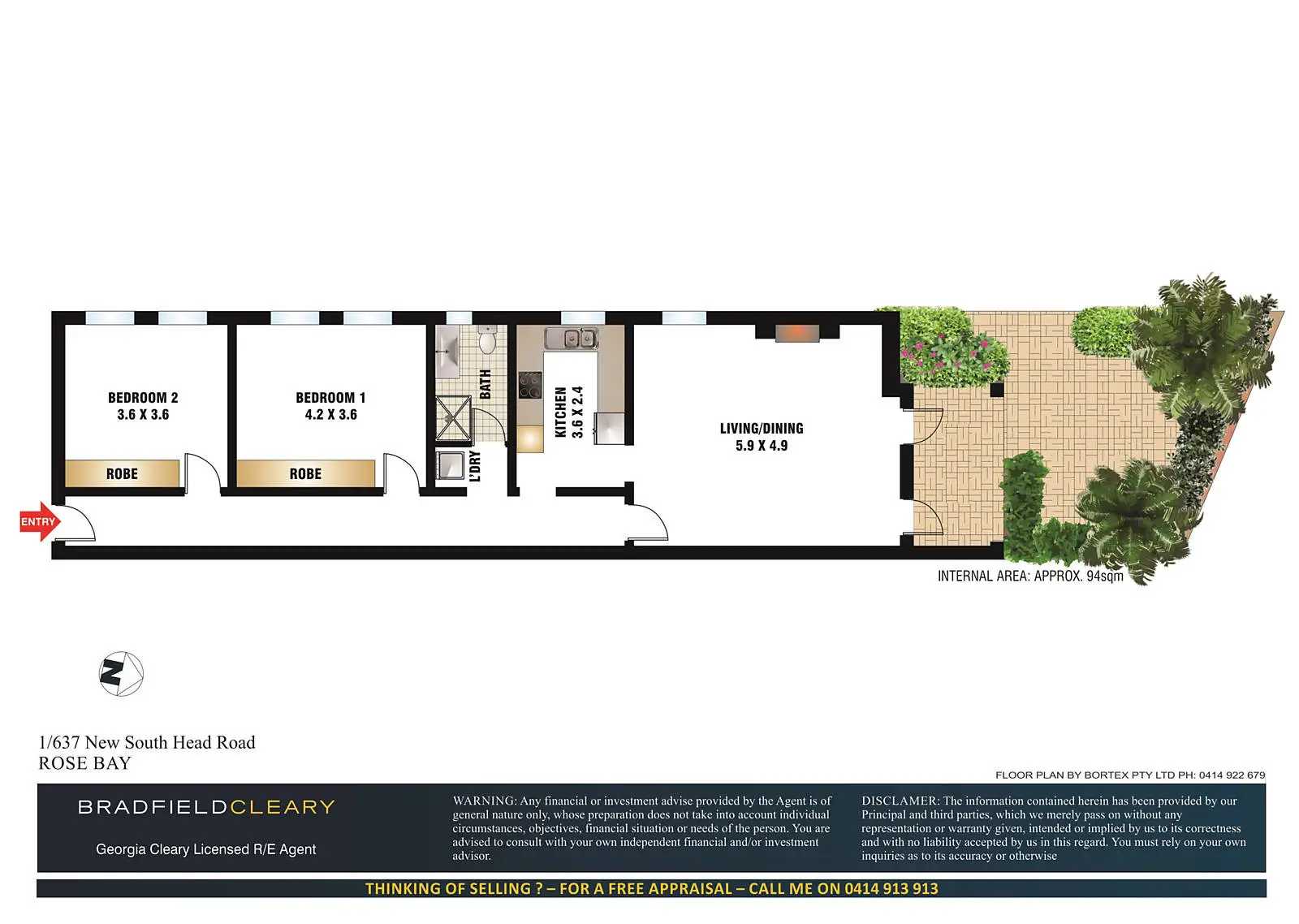 1/637 New South Head Road, Rose Bay Sold by Bradfield Badgerfox - image 1