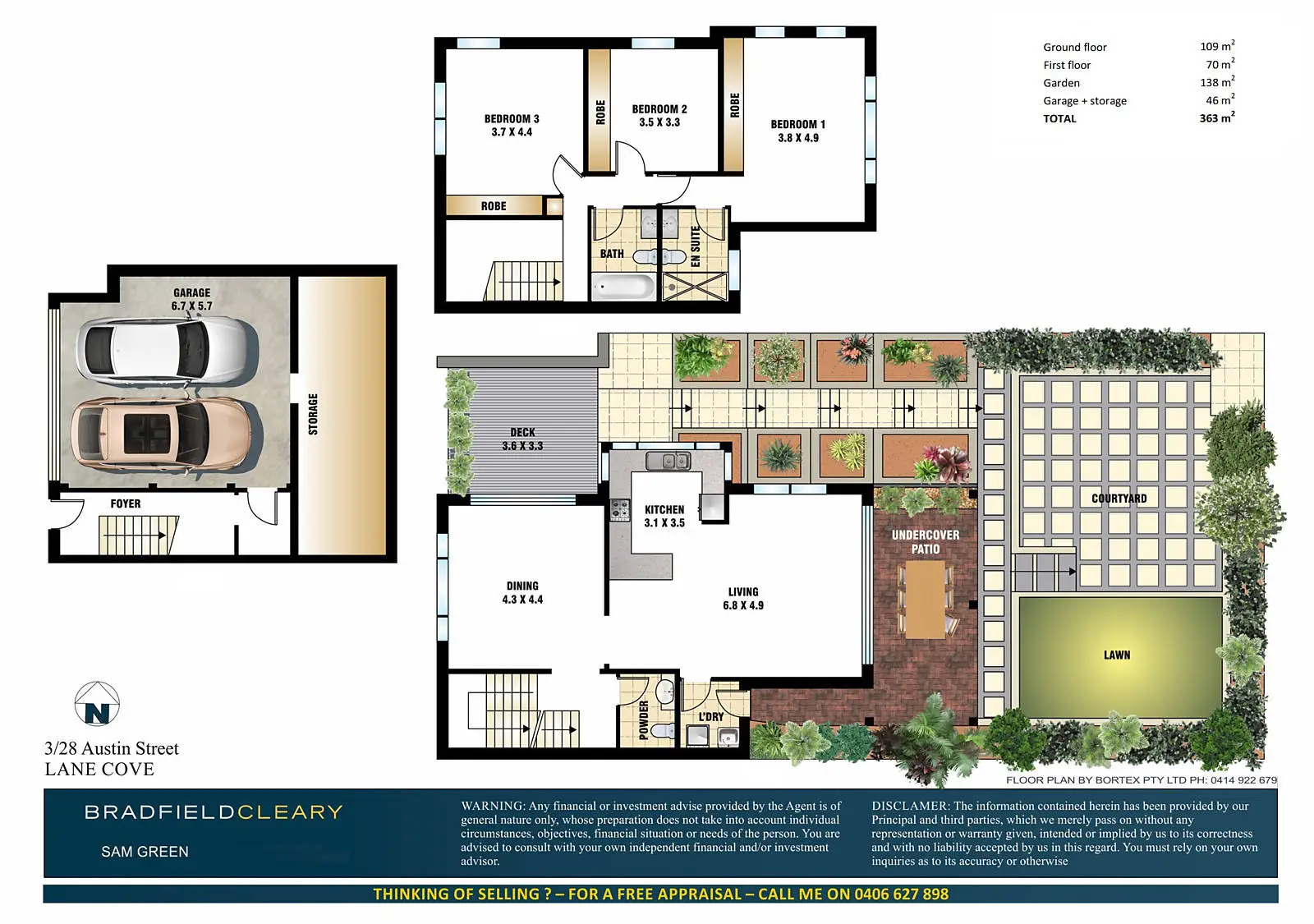 3/28 Austin Street, Lane Cove Sold by Bradfield Badgerfox - image 1