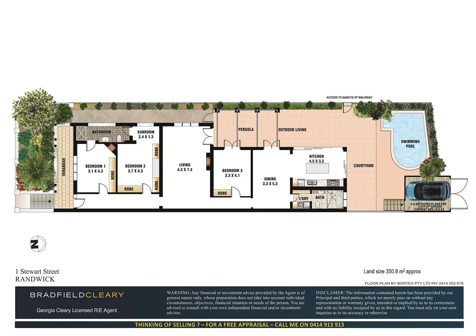 1 Stewart Street, Randwick Sold by Bradfield Badgerfox - image 1