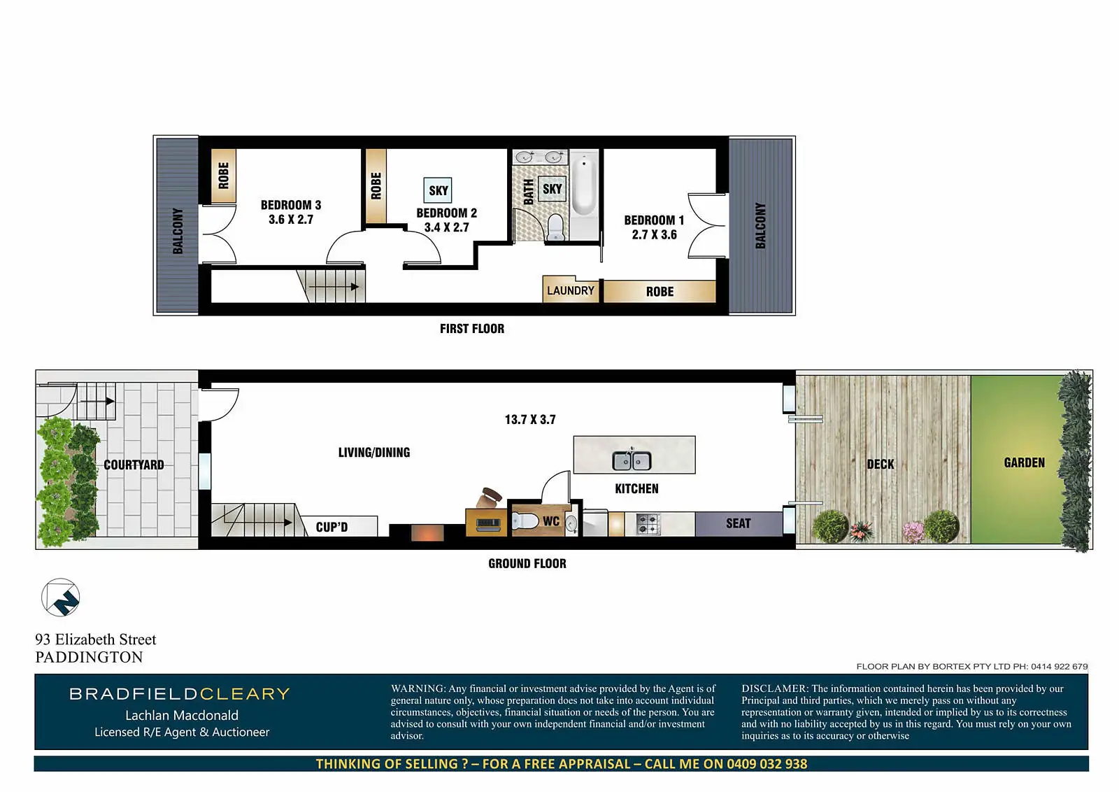 93 Elizabeth Street, Paddington Sold by Bradfield Badgerfox - image 1