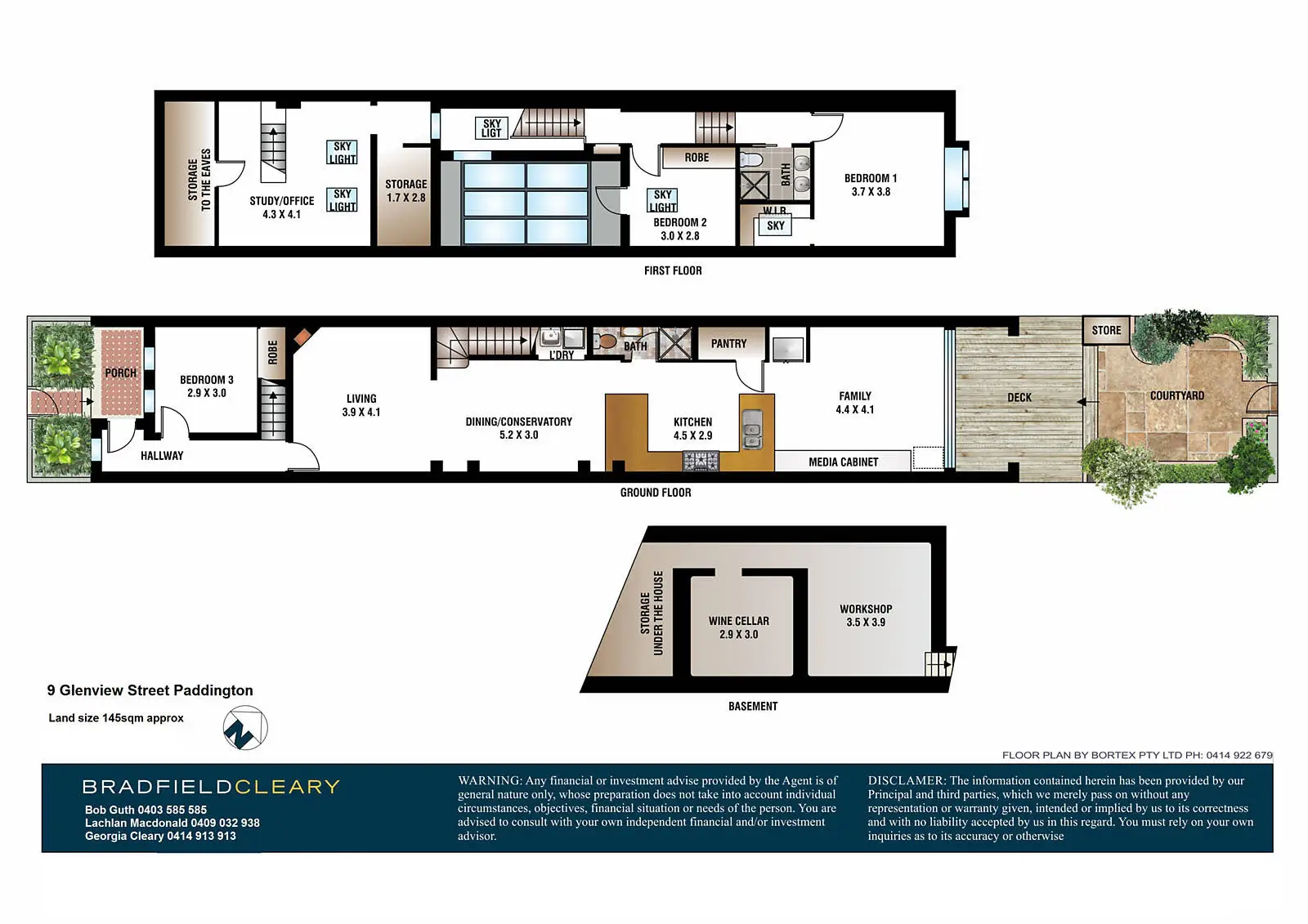 9 Glenview Street, Paddington Sold by Bradfield Badgerfox - image 1