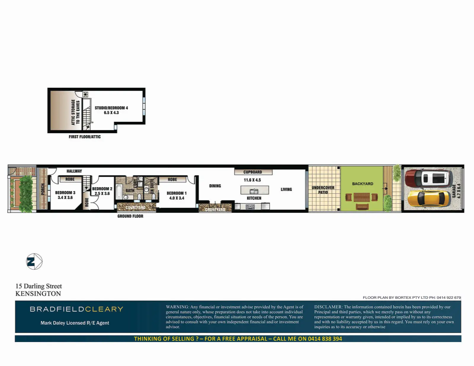 15 Darling Street, Kensington Sold by Bradfield Badgerfox - image 1