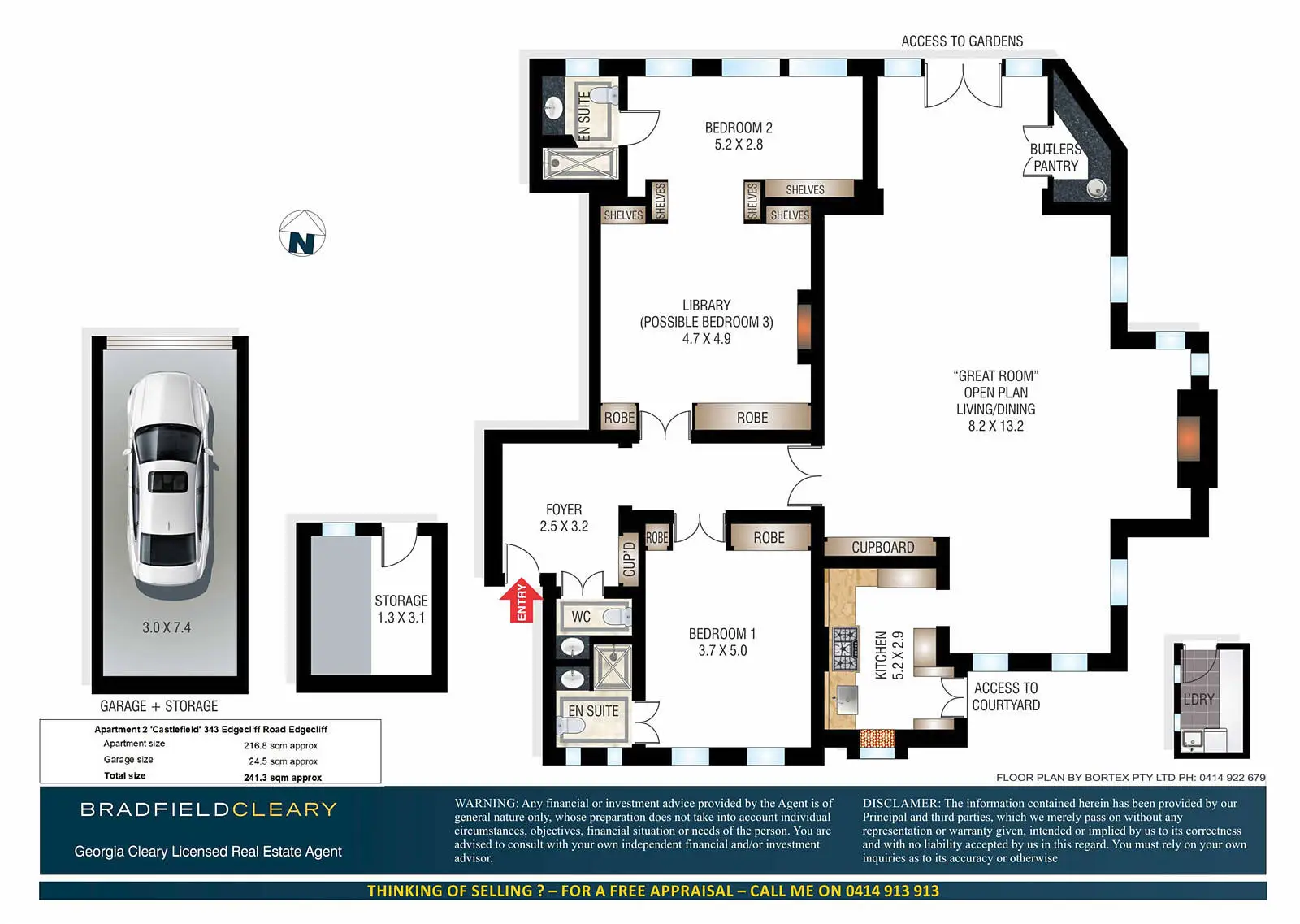 2/343 Edgecliff Road, Edgecliff Sold by Bradfield Badgerfox - image 1