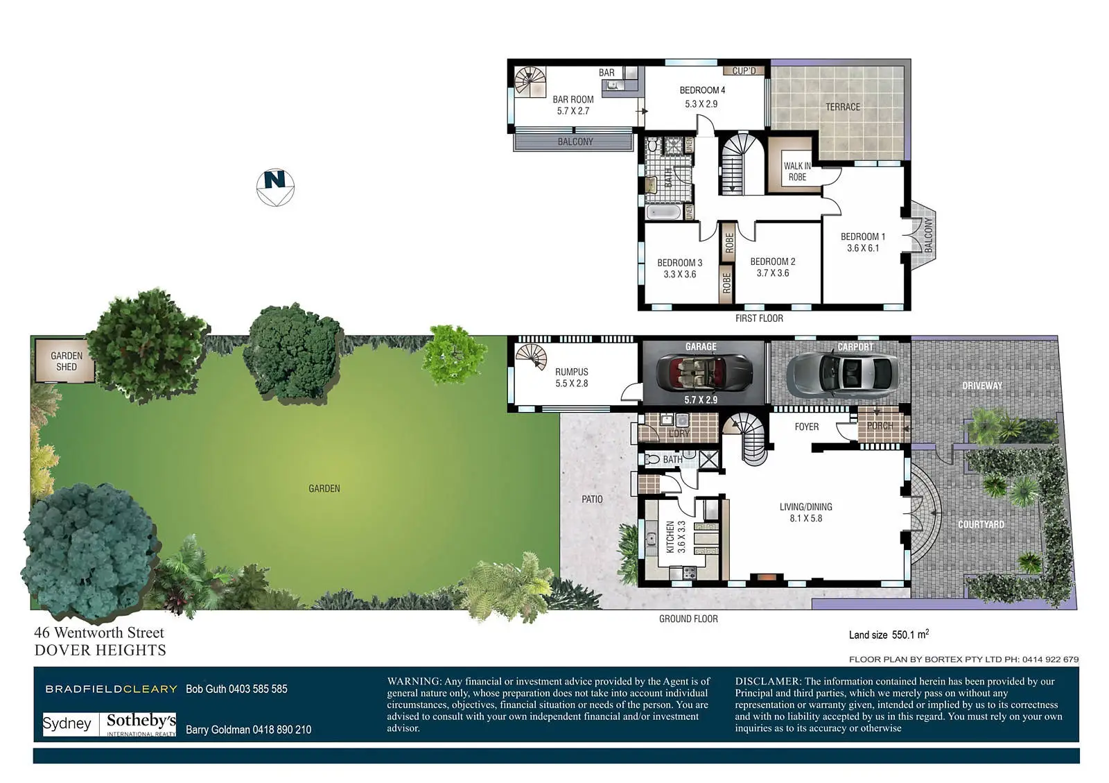 46 Wentworth Street, Dover Heights Sold by Bradfield Badgerfox - image 1