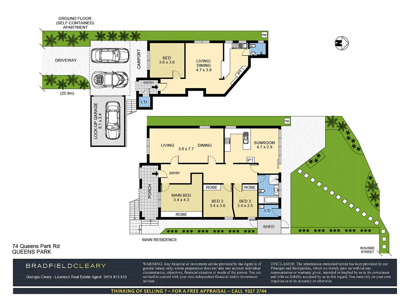74 Queens Park Road, Queens Park Sold by Bradfield Badgerfox - image 1