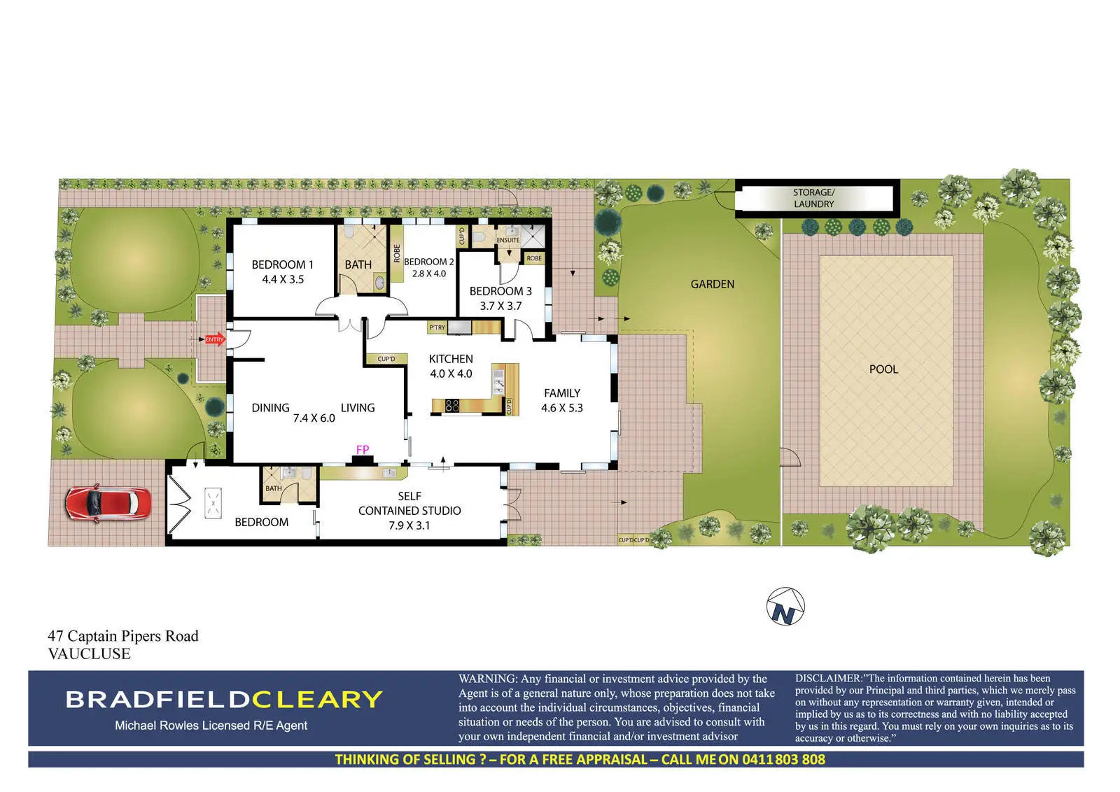 47 Captain Pipers Road, Vaucluse Sold by Bradfield Badgerfox - image 1