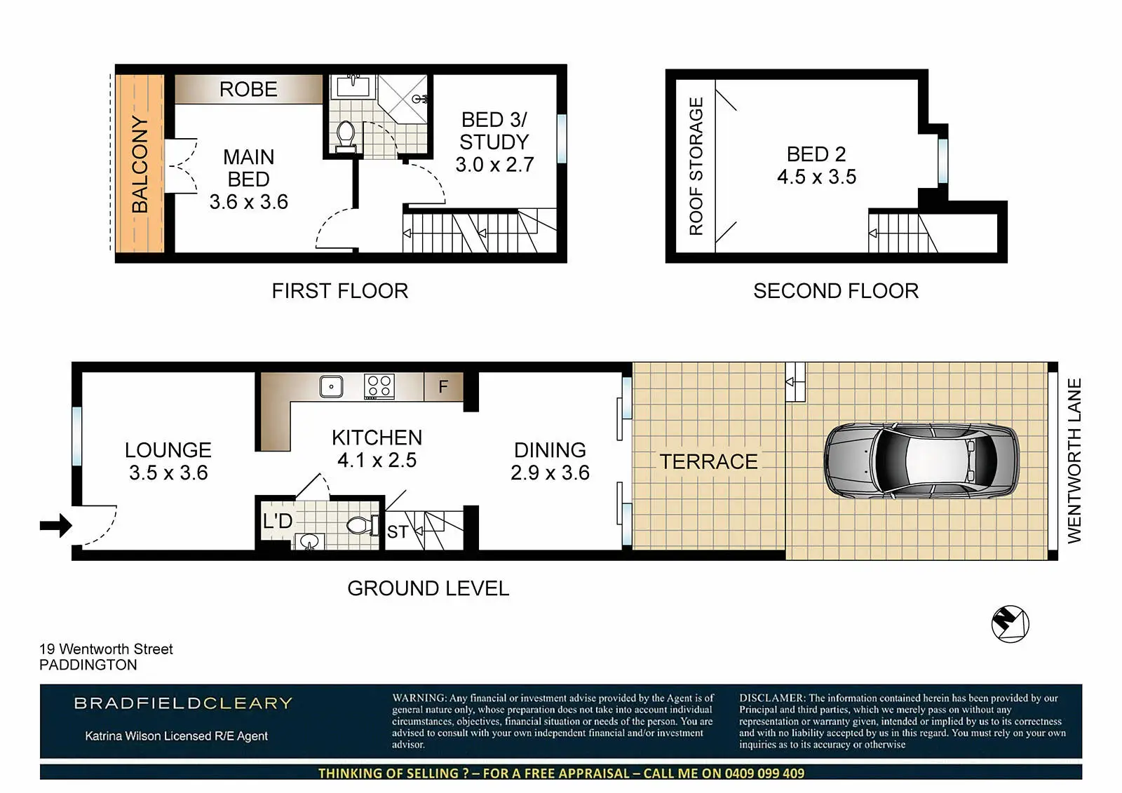 19 Wentworth Street, Paddington Sold by Bradfield Badgerfox - image 1