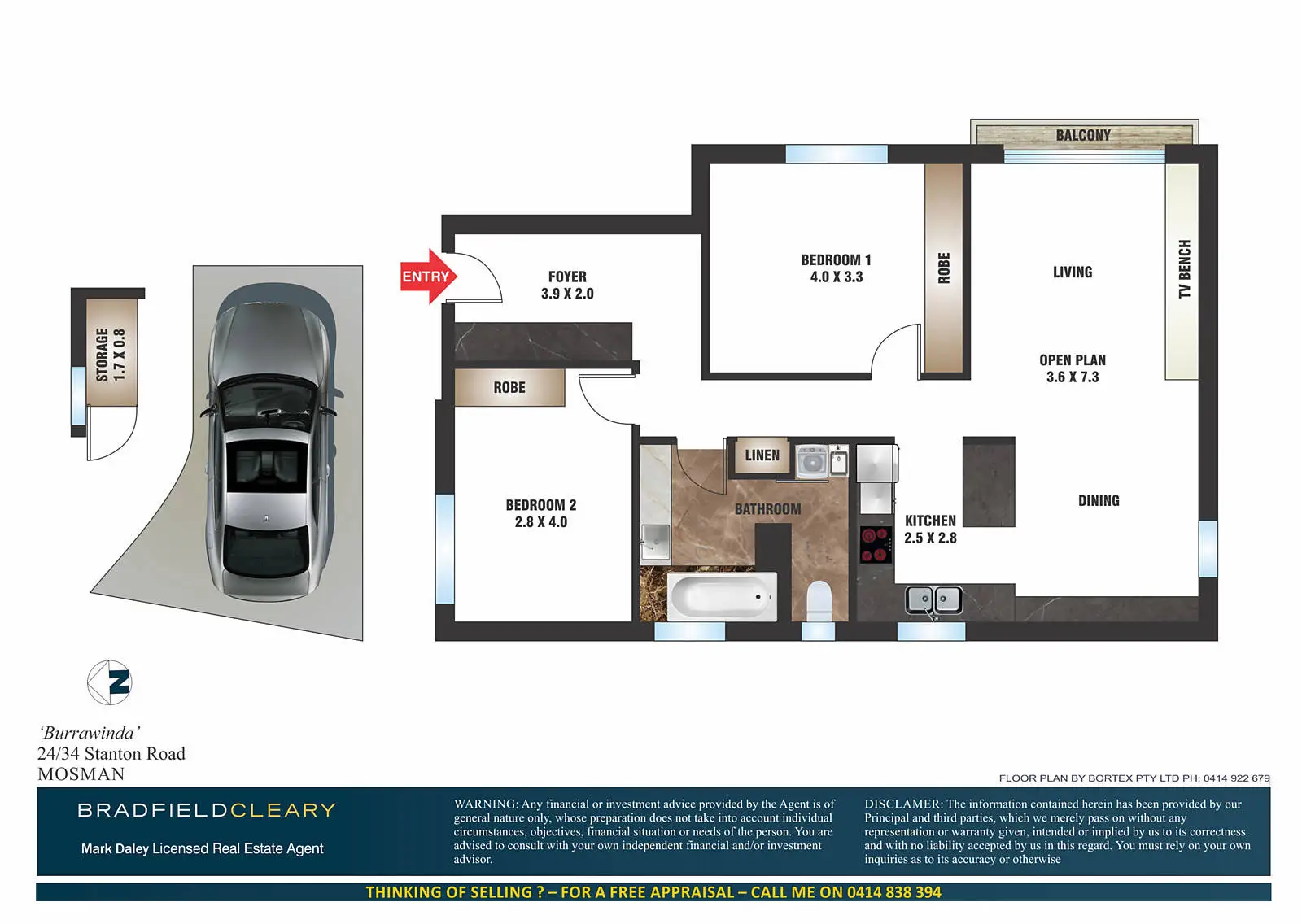 24/34 Stanton Road, Mosman Sold by Bradfield Badgerfox - image 1