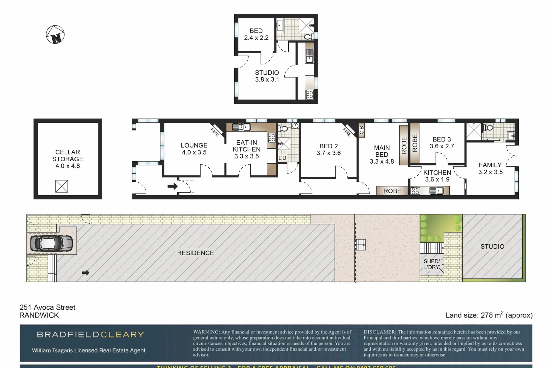 251 Avoca Street, Randwick Sold by Bradfield Badgerfox - image 1