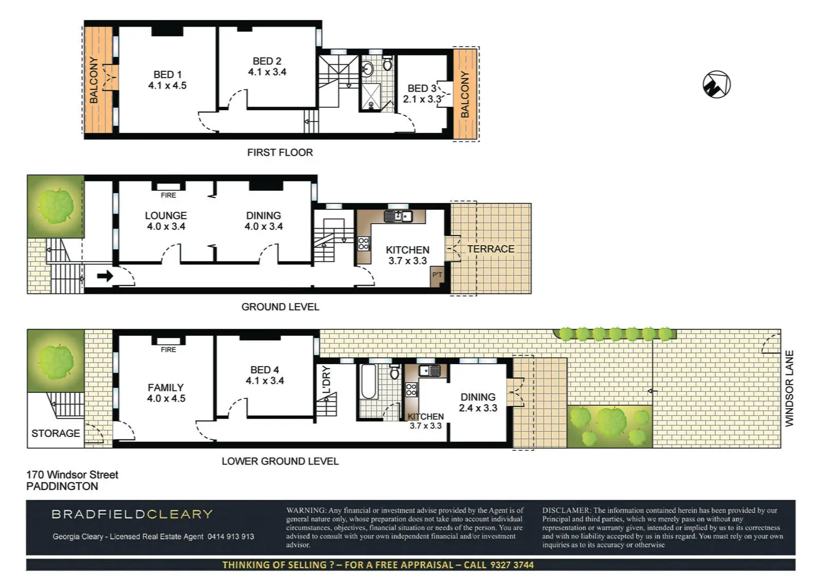 170 Windsor Street, Paddington Sold by Bradfield Badgerfox - image 1