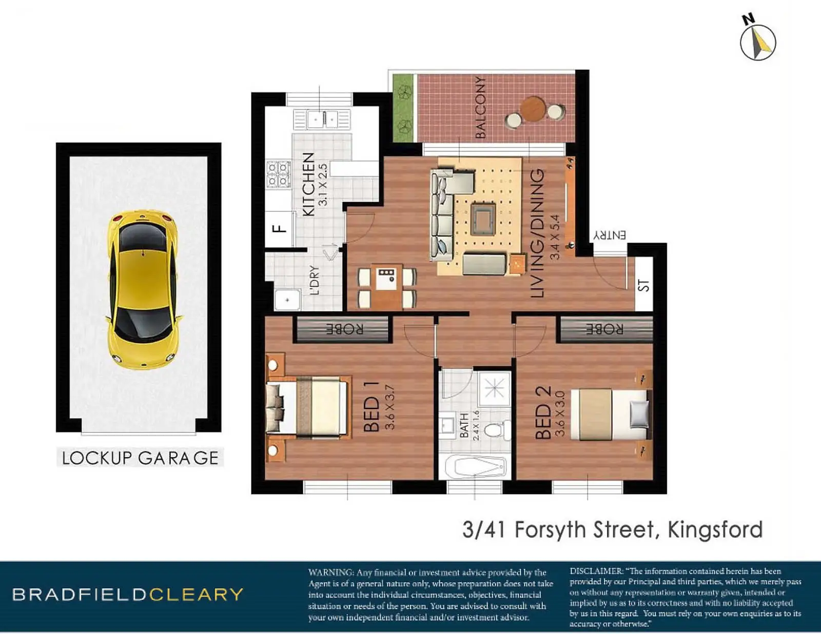 3/41-43 Forsyth Street, Kingsford Sold by Bradfield Badgerfox - image 1