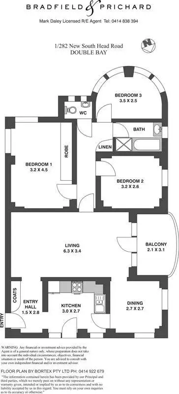 1/282 New South Head Road, Double Bay Sold by Bradfield Badgerfox - image 1