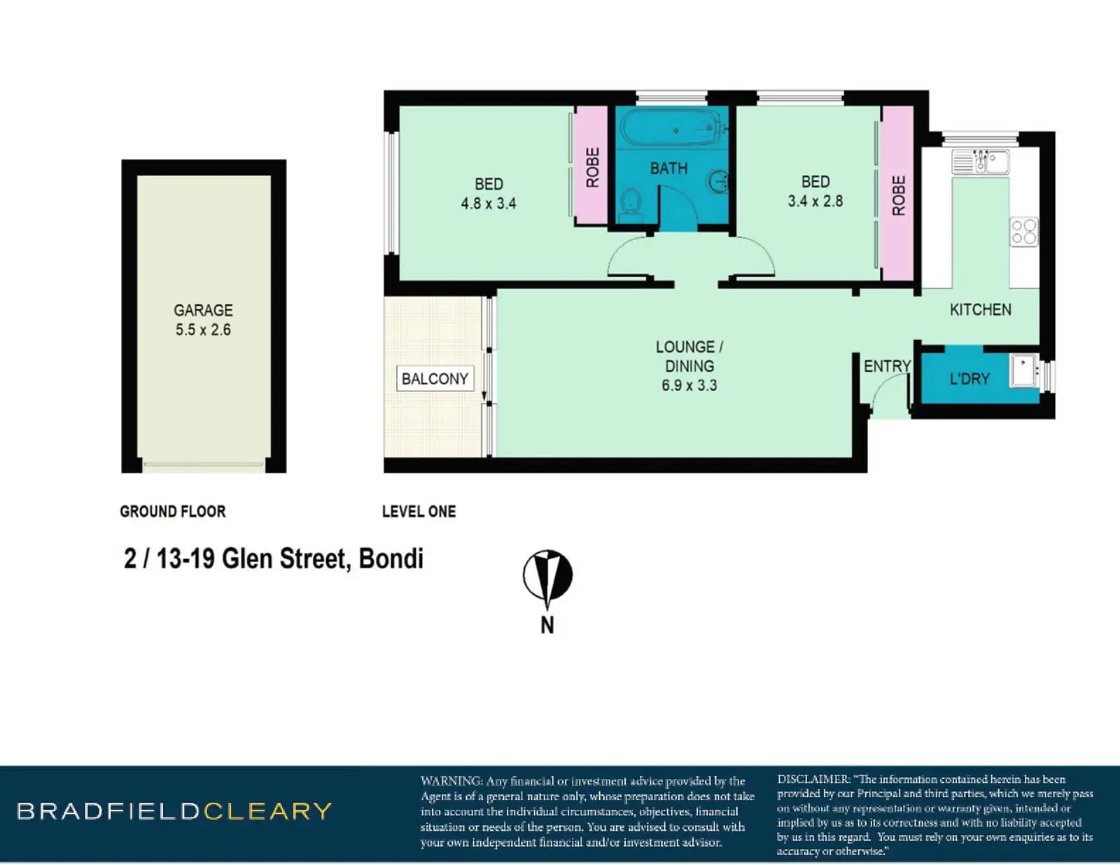 2/13-19 Glen Street, Bondi Sold by Bradfield Badgerfox - image 1