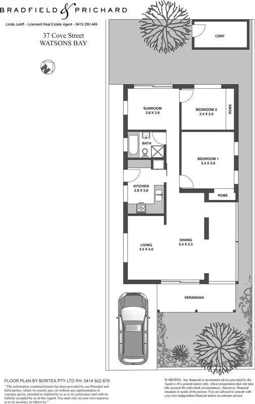 37 Cove Street, Watsons Bay Sold by Bradfield Badgerfox - image 1