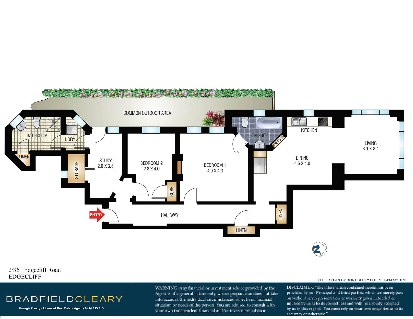 2/361 Edgecliff Road, Edgecliff Sold by Bradfield Badgerfox - image 1