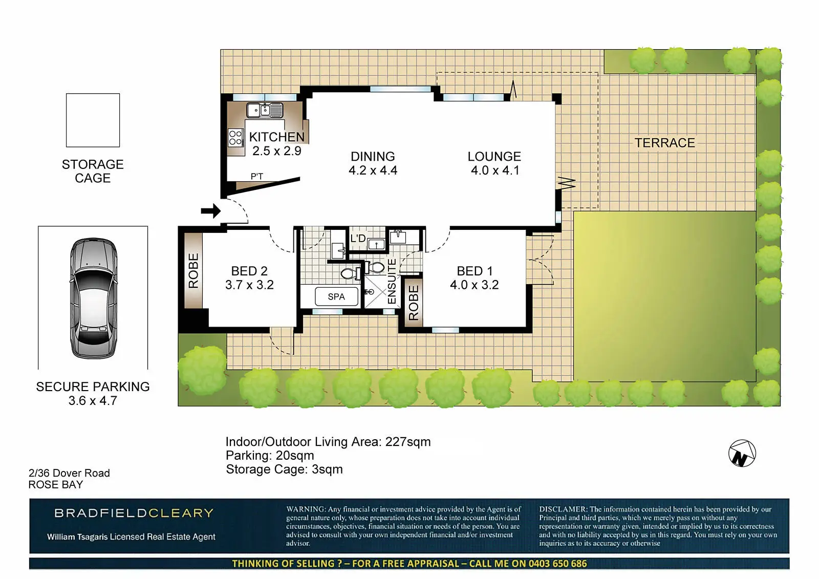 2/36 Dover Road, Rose Bay Sold by Bradfield Badgerfox - image 1