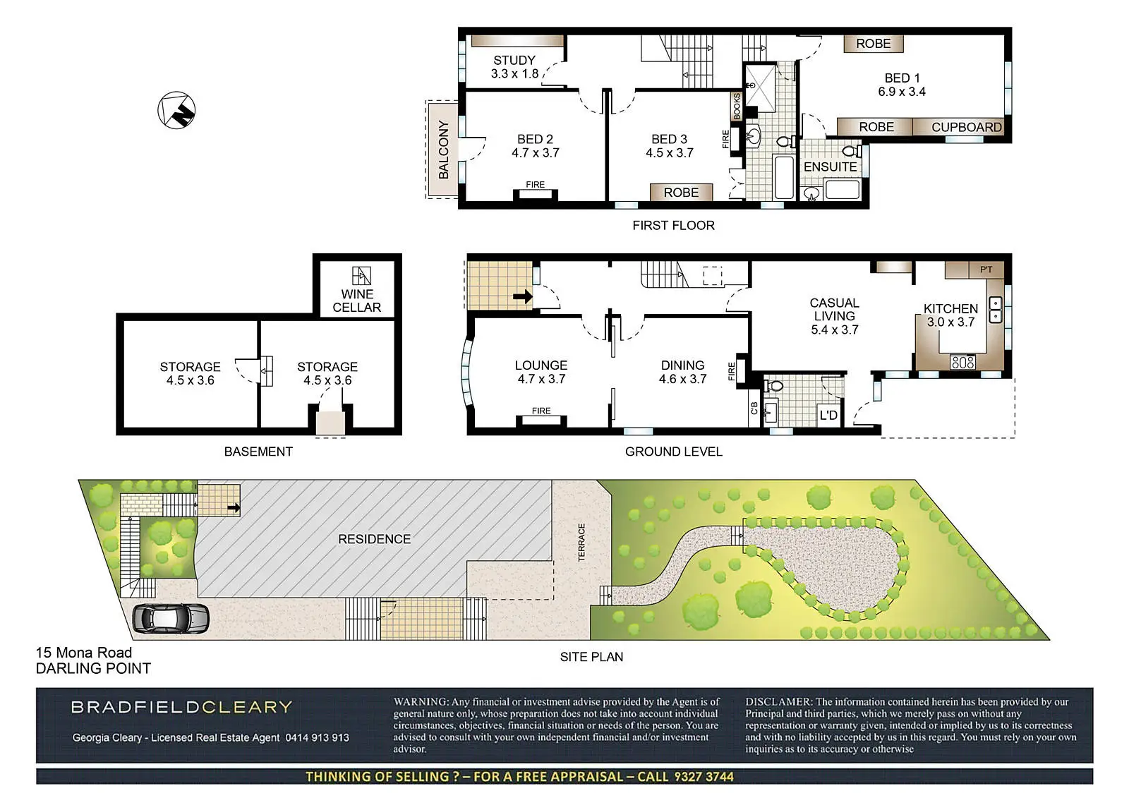 15 Mona Road, Darling Point Sold by Bradfield Badgerfox - image 1
