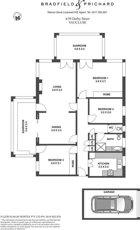 4/59 Derby Street, Vaucluse Sold by Bradfield Badgerfox - image 1