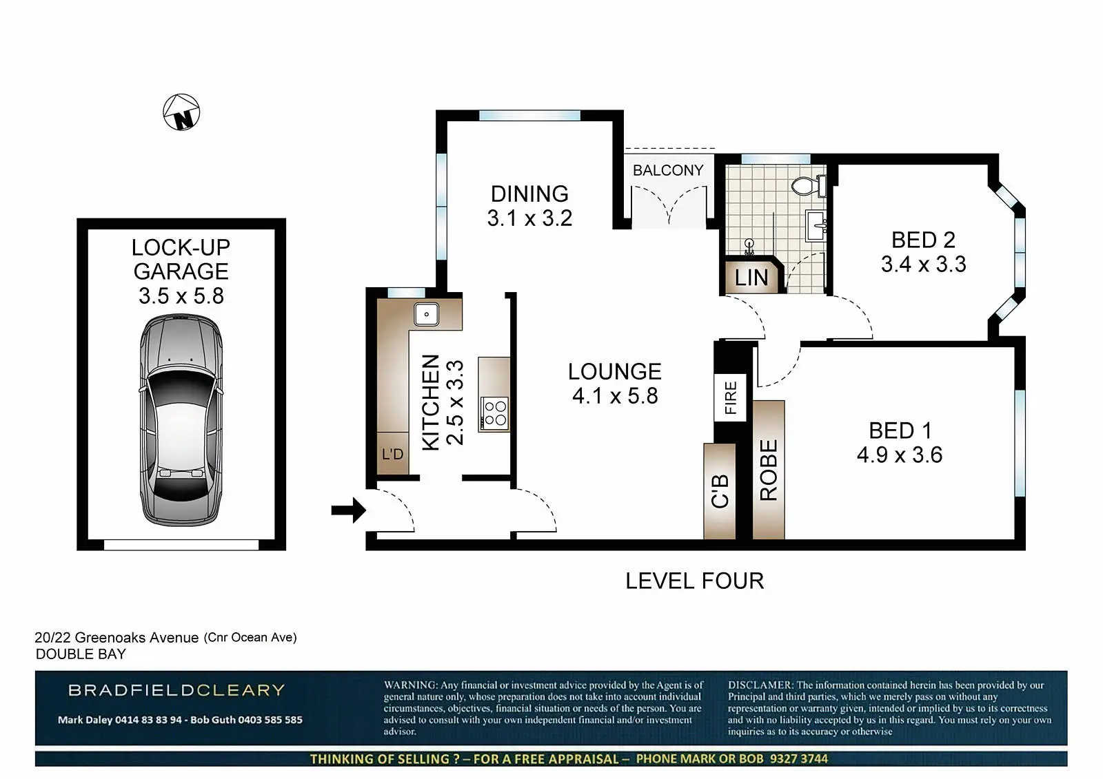 20/22 Greenoaks Avenue, Double Bay Sold by Bradfield Badgerfox - image 1