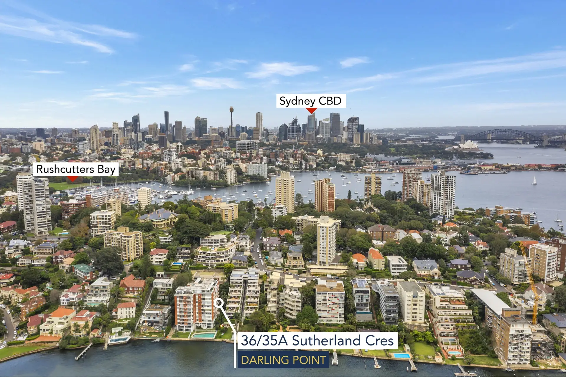 36/35A Sutherland Crescent, Darling Point Sold by Bradfield Badgerfox - image 1