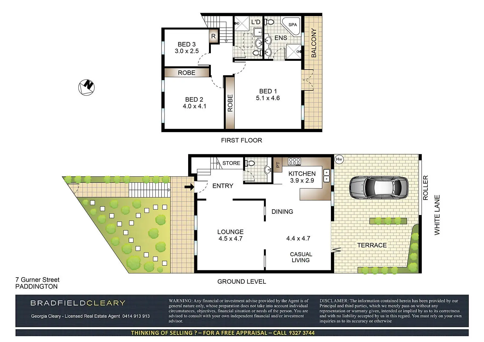 7 Gurner Street, Paddington Sold by Bradfield Badgerfox - image 1