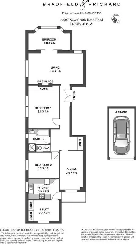 6/507 New South Head Road, Double Bay Sold by Bradfield Badgerfox - image 1