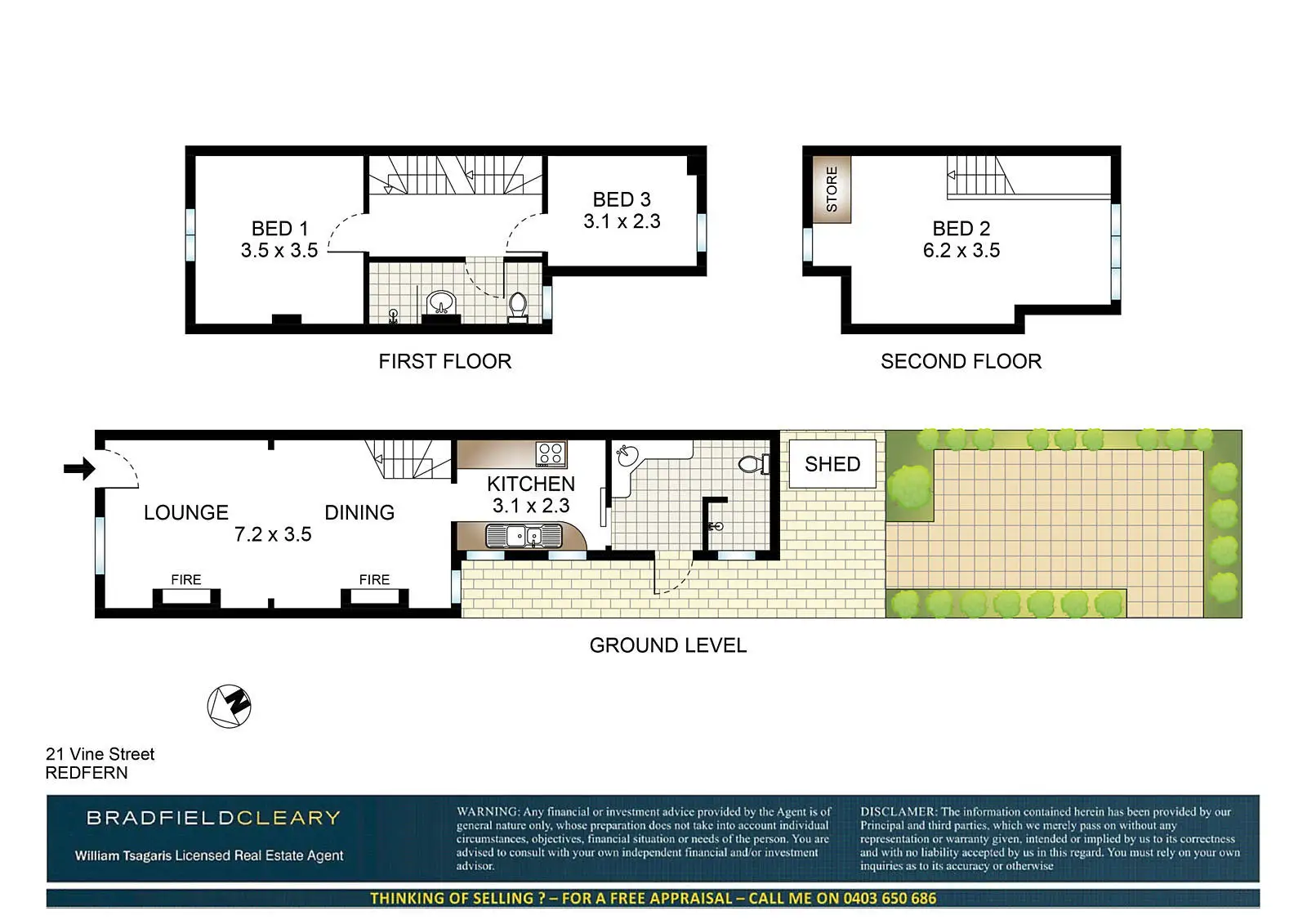 21 Vine Street, Redfern Sold by Bradfield Badgerfox - image 1