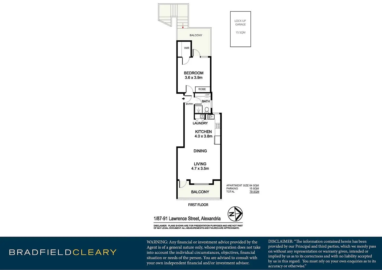1/87-91 Lawrence Street, Alexandria Sold by Bradfield Badgerfox - image 1