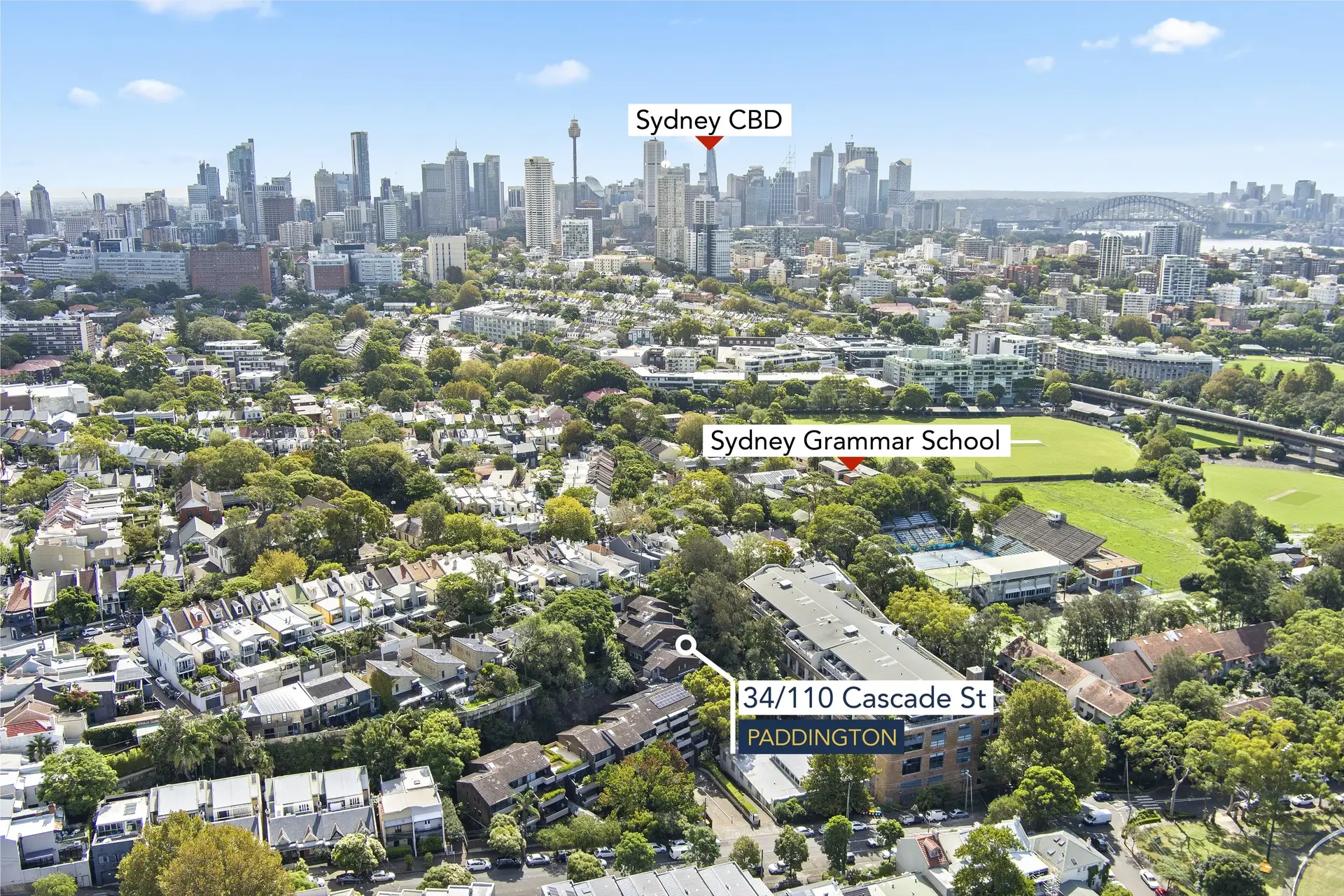 34/110 Cascade Street, Paddington Sold by Bradfield Badgerfox - image 1
