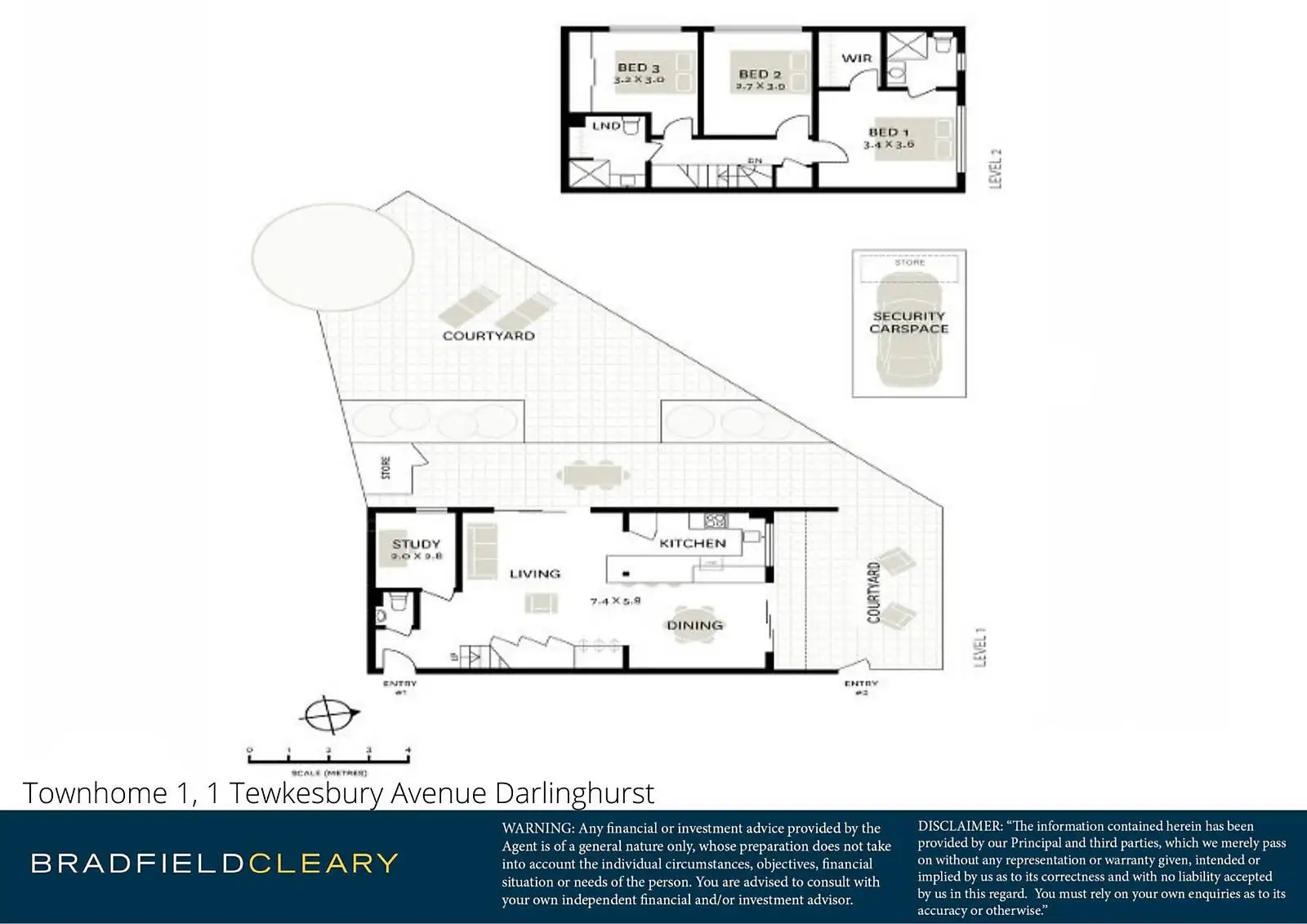 1/1 Tewkesbury Avenue, Darlinghurst Sold by Bradfield Badgerfox - image 1