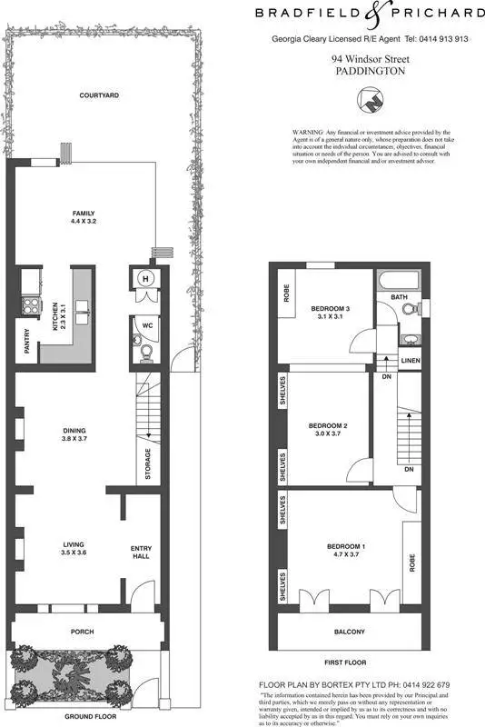 94 Windsor Street, Paddington Sold by Bradfield Badgerfox - image 1