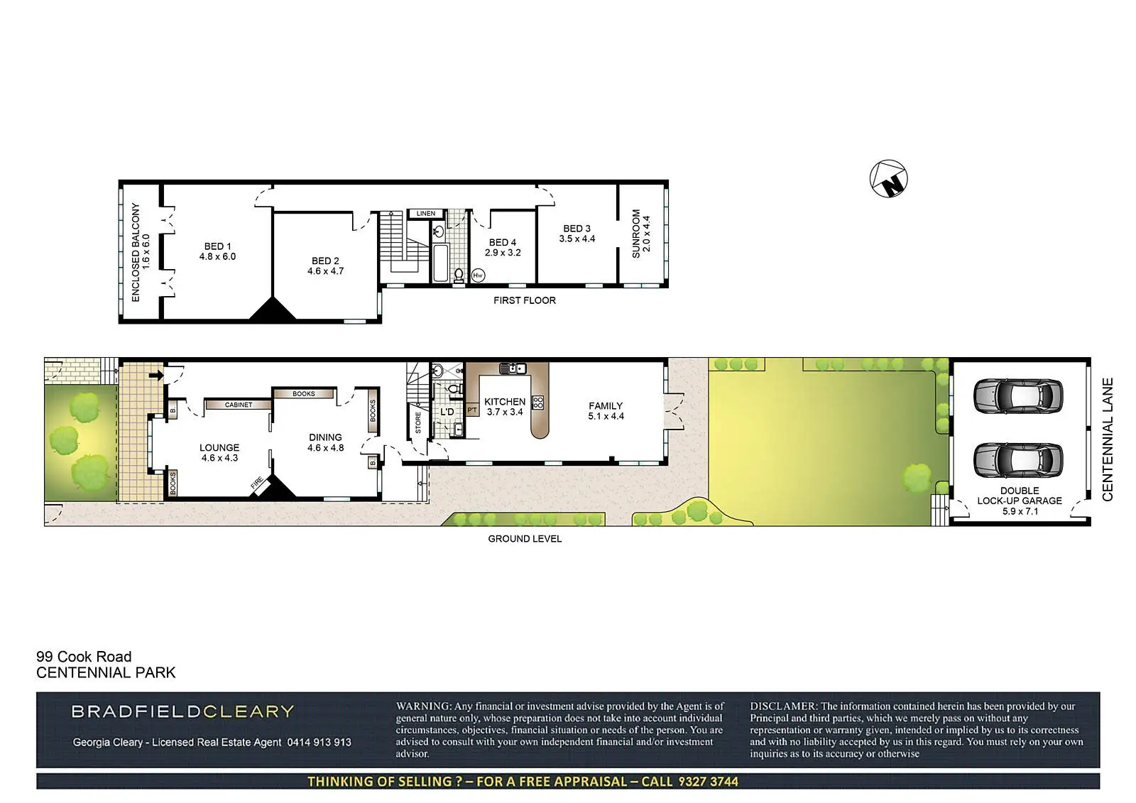 99 Cook Road, Centennial Park Sold by Bradfield Badgerfox - image 1