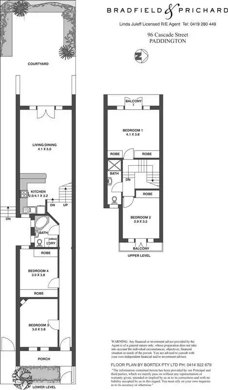 96 Cascade Street, Paddington Sold by Bradfield Badgerfox - image 1