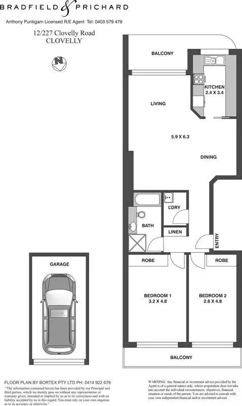 12/227 Clovelly Road, Clovelly Sold by Bradfield Badgerfox - image 1