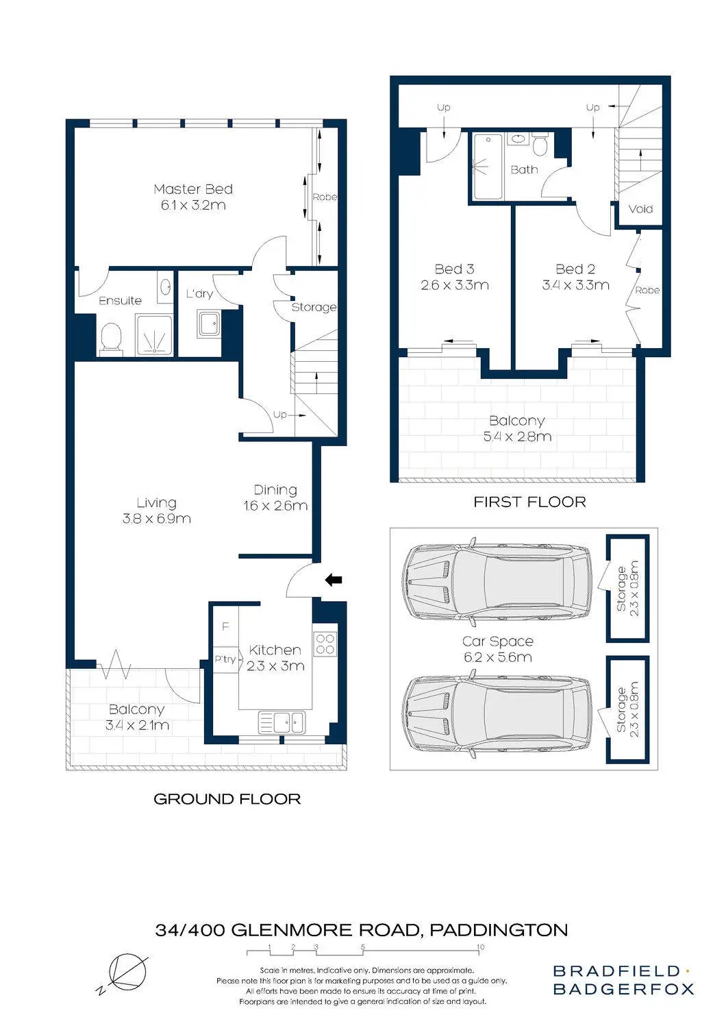 34/400 Glenmore Road, Paddington Sold by Bradfield Badgerfox - image 1