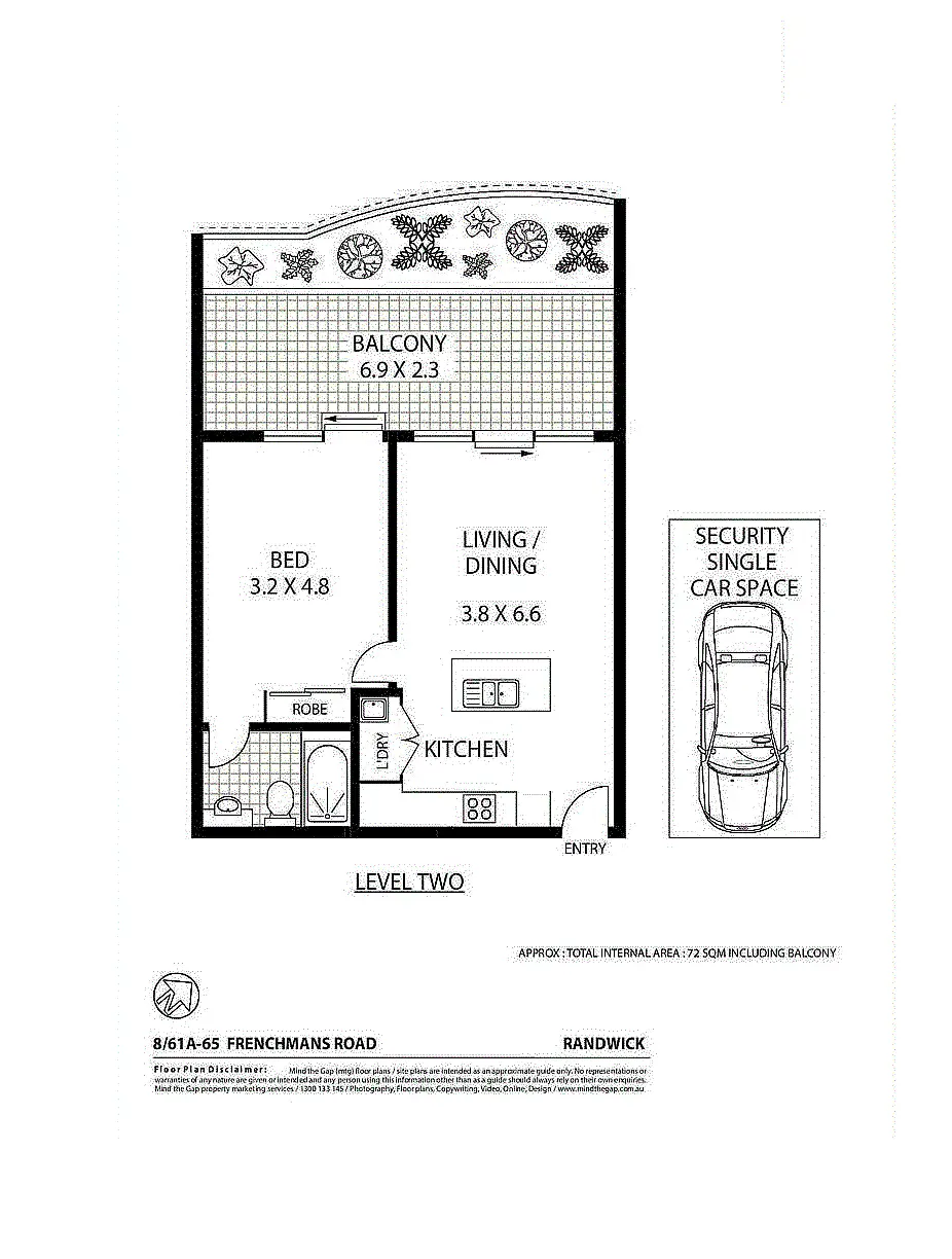 8/61a-65 Frenchmans Road, Randwick Sold by Bradfield Badgerfox - image 1