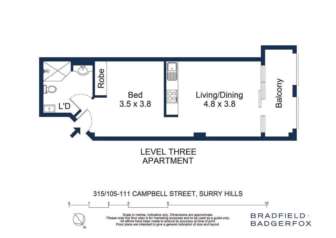 315/105 Campbell Street, Surry Hills Sold by Bradfield Badgerfox - image 1