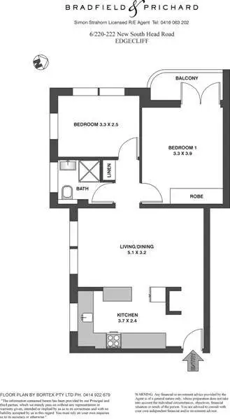 6/220-222 New South Head Road, Edgecliff Sold by Bradfield Badgerfox - image 1