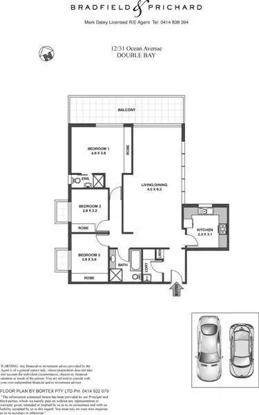 12/31 Ocean Avenue (enter Via 16 Greenoaks Ave), Double Bay Sold by Bradfield Badgerfox - image 1