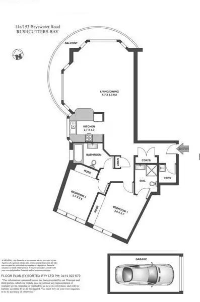 11A/153 Bayswater Road, Rushcutters Bay Leased by Bradfield Badgerfox - image 1