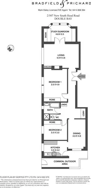 2/507 New South Head Road, Double Bay Sold by Bradfield Badgerfox - image 1