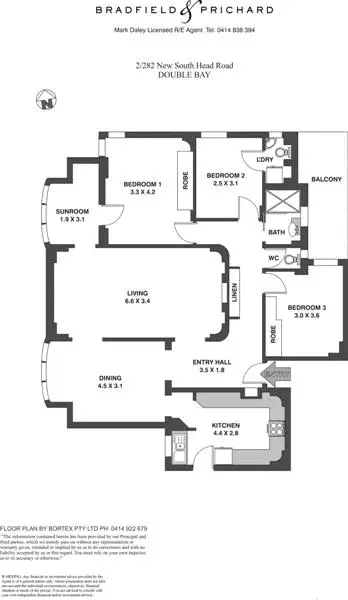 2/282 New South Head Road, Double Bay Sold by Bradfield Badgerfox - image 1